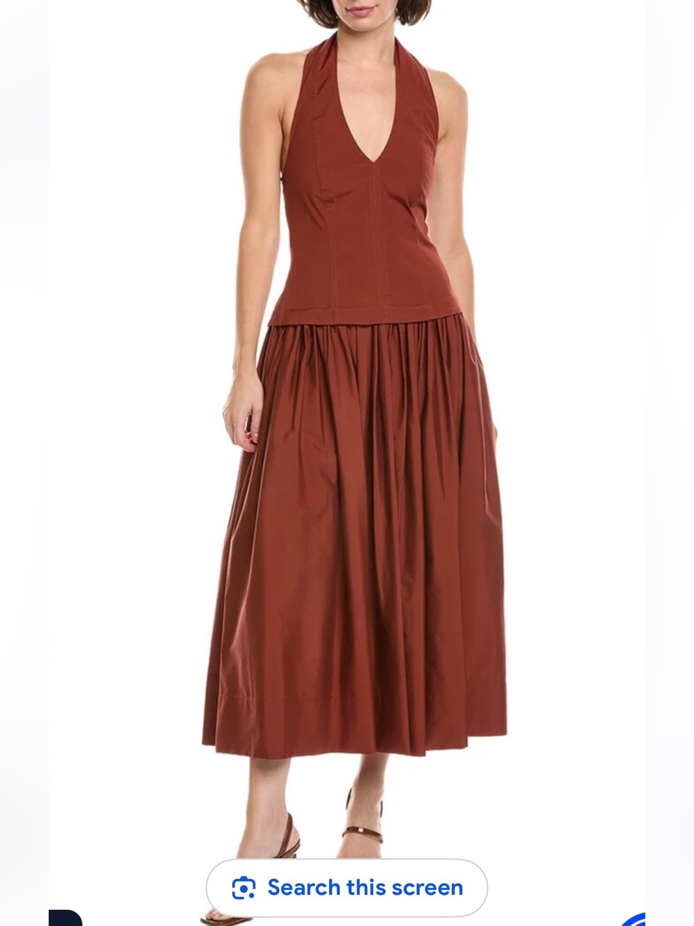 A.L.C Luxury Halter Neck Dress